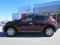 2013 Midnight Garnet Nissan Murano SL  photo #2