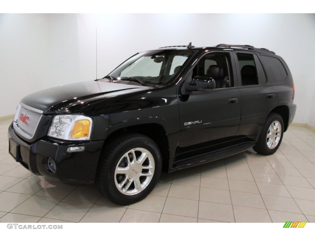 Onyx Black 2007 GMC Envoy Denali 4x4 Exterior Photo #86078995