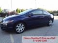 2011 Royal Blue Pearl Honda Civic LX Coupe  photo #7