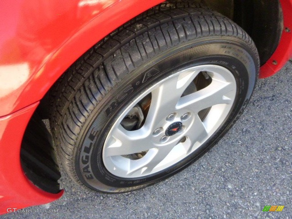 2005 Vibe AWD - Lava Red Metallic / Graphite photo #9