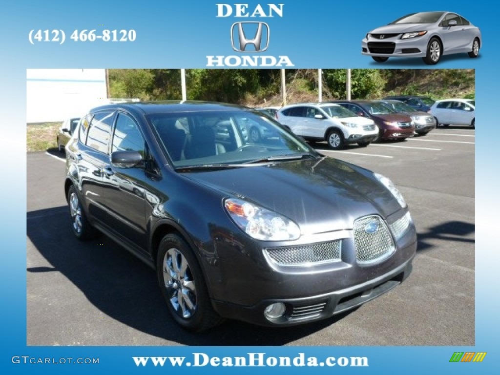 2007 B9 Tribeca Limited 5 Passenger - Diamond Gray Metallic / Slate Gray photo #1