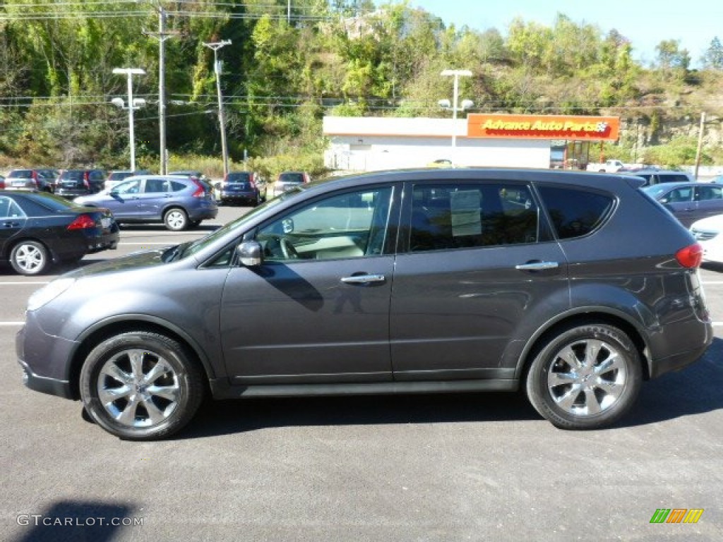 2007 B9 Tribeca Limited 5 Passenger - Diamond Gray Metallic / Slate Gray photo #6