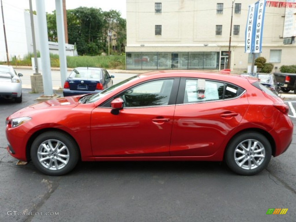 Soul Red Metallic 2014 Mazda MAZDA3 i Touring 5 Door Exterior Photo #86080708