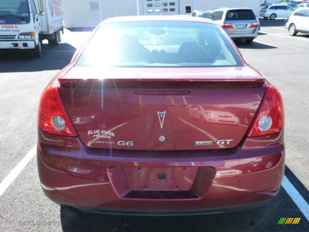 2010 G6 GT Sedan - Performance Red Metallic / Ebony photo #6