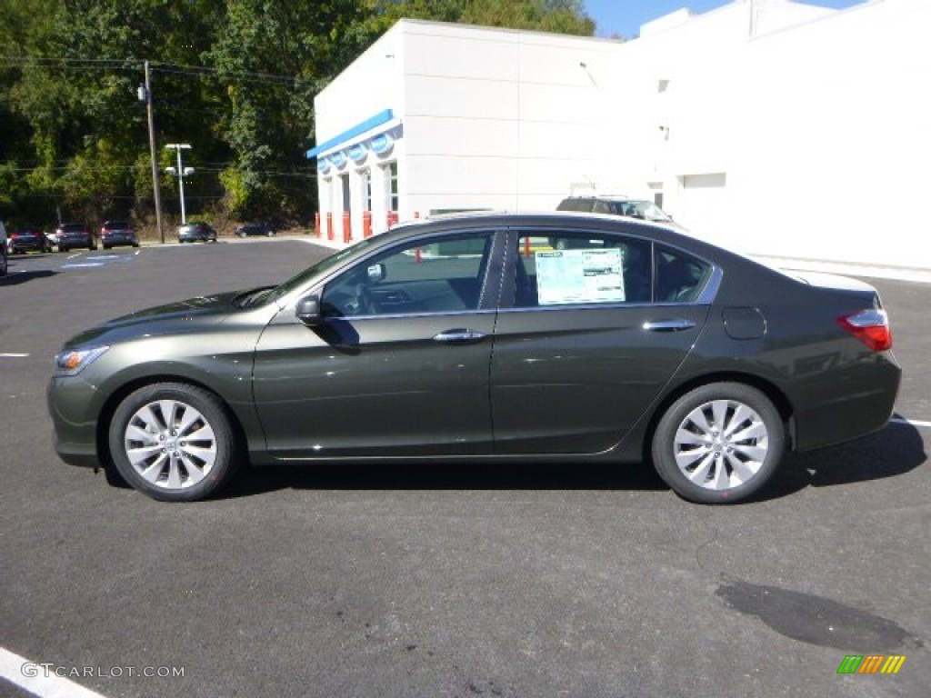 Hematite Metallic 2014 Honda Accord EX-L Sedan Exterior Photo #86081868