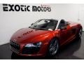 Exclusive Volcano Red Pearl Effect - R8 Spyder 5.2 FSI quattro Photo No. 6