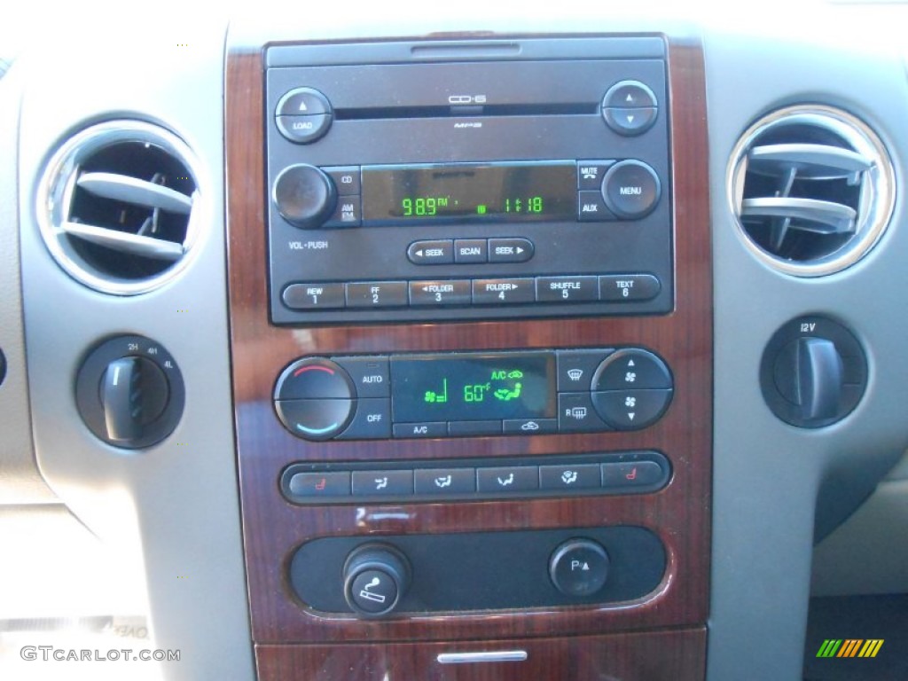 2006 F150 Lariat SuperCrew 4x4 - Black / Tan photo #20