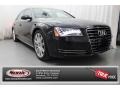 Phantom Black Pearl Effect 2013 Audi A8 L 3.0T quattro