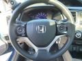 2013 Dyno Blue Pearl Honda Civic EX Coupe  photo #16