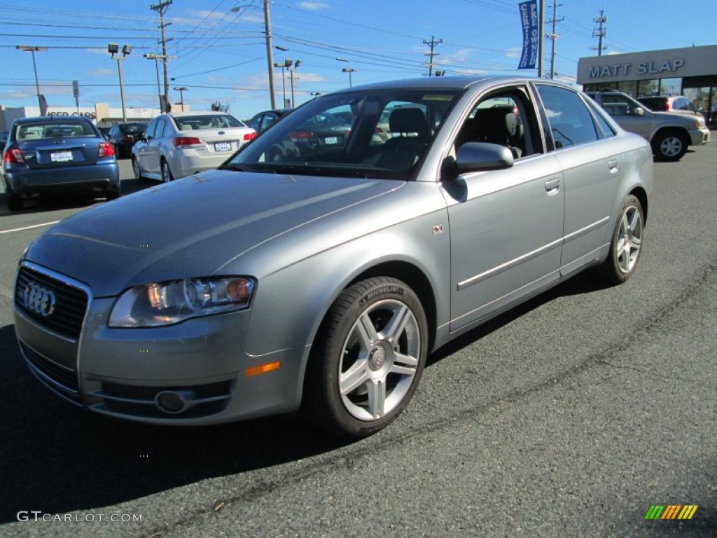 2006 A4 3.2 Sedan - Quartz Gray Metallic / Ebony photo #2