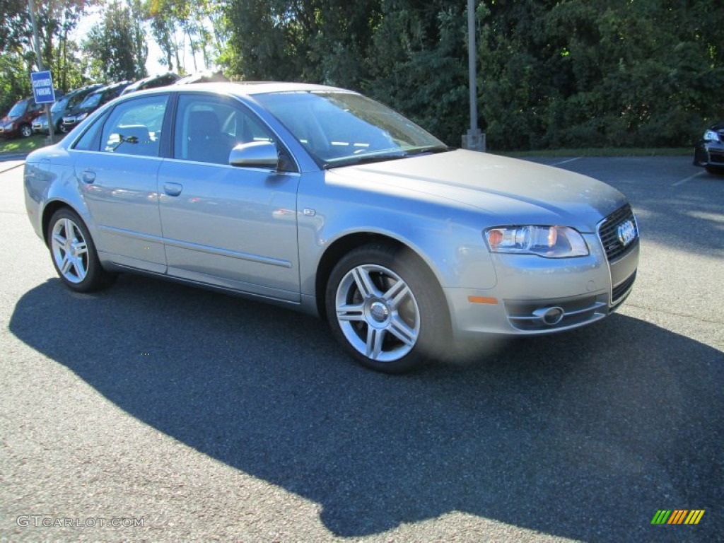 2006 A4 3.2 Sedan - Quartz Gray Metallic / Ebony photo #4