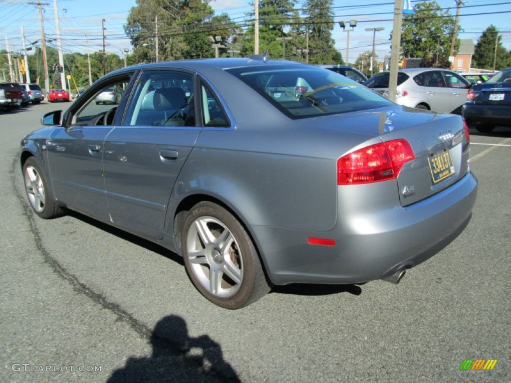 2006 A4 3.2 Sedan - Quartz Gray Metallic / Ebony photo #8