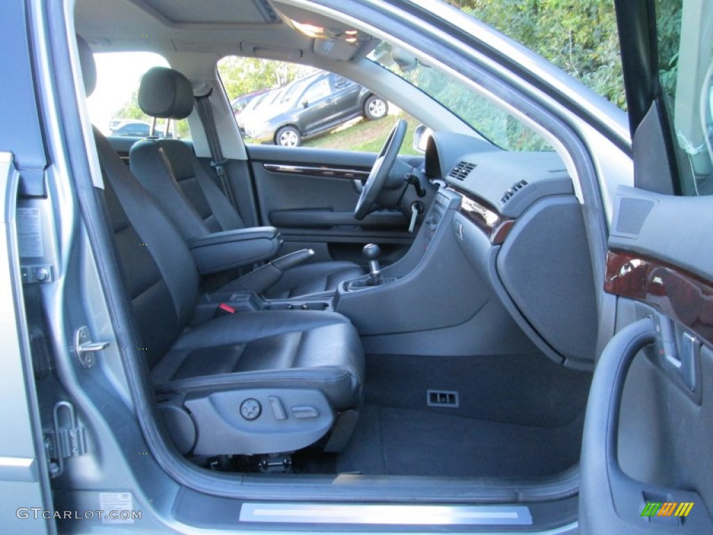 2006 A4 3.2 Sedan - Quartz Gray Metallic / Ebony photo #16