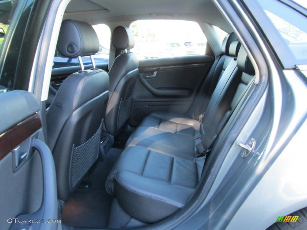 2006 A4 3.2 Sedan - Quartz Gray Metallic / Ebony photo #19