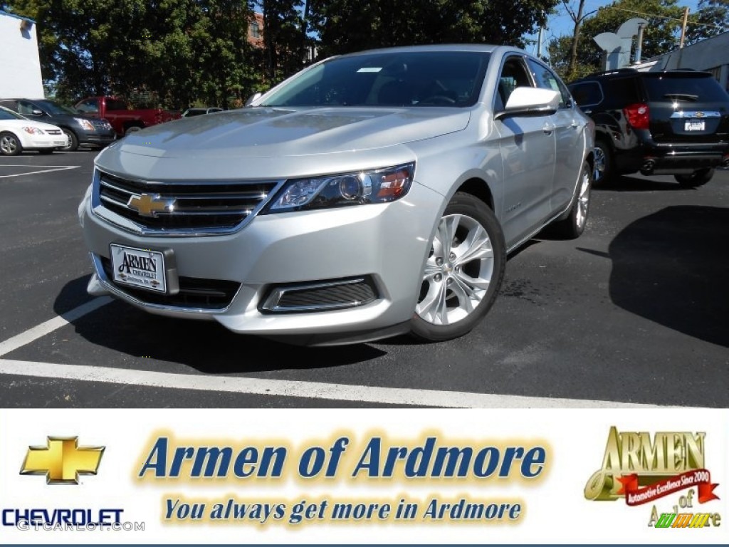 2014 Impala LT - Silver Ice Metallic / Jet Black photo #1