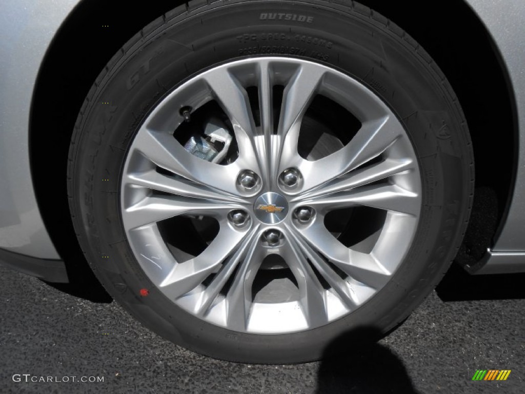 2014 Impala LT - Silver Ice Metallic / Jet Black photo #11