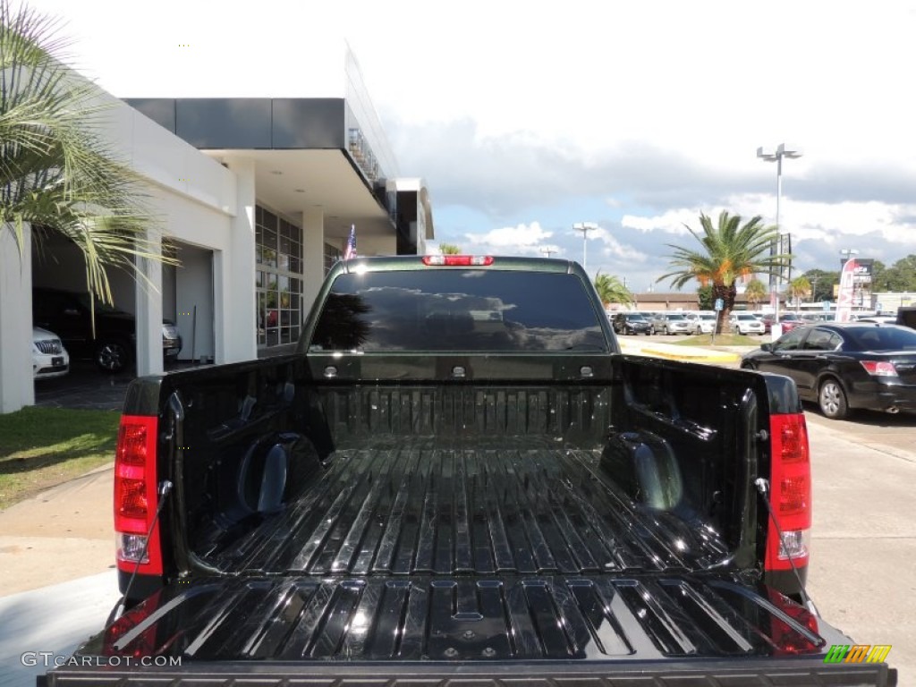 2013 Sierra 1500 SLE Crew Cab - Mineral Green Metallic / Light Titanium/Dark Titanium photo #4