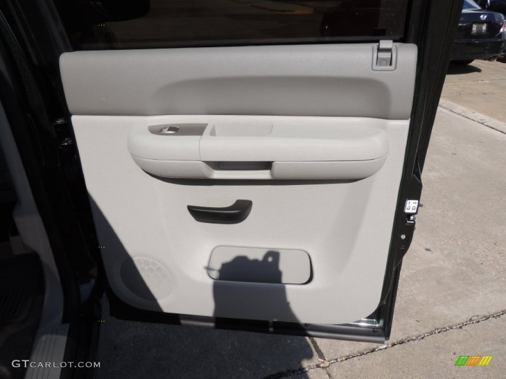 2013 Sierra 1500 SLE Crew Cab - Mineral Green Metallic / Light Titanium/Dark Titanium photo #9
