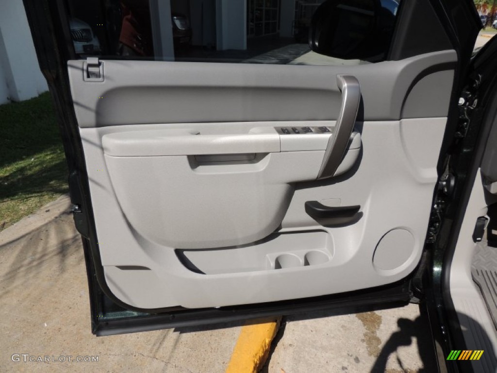 2013 Sierra 1500 SLE Crew Cab - Mineral Green Metallic / Light Titanium/Dark Titanium photo #13