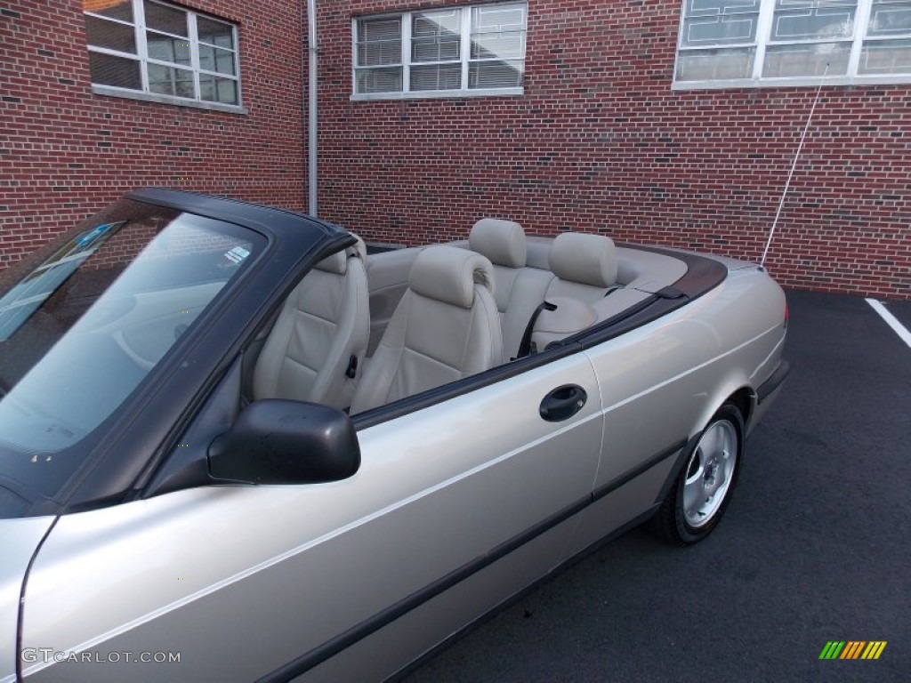 1997 900 SE Turbo Convertible - Citrin Beige Metallic / Beige photo #28