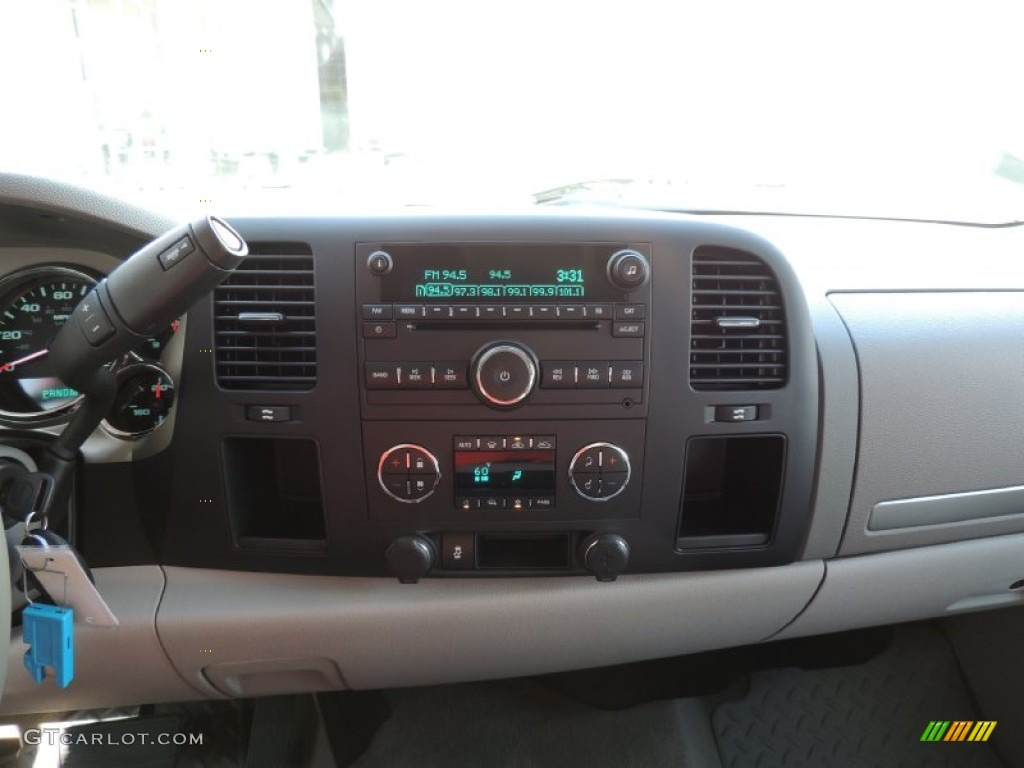 2013 Sierra 1500 SLE Crew Cab - Mineral Green Metallic / Light Titanium/Dark Titanium photo #17