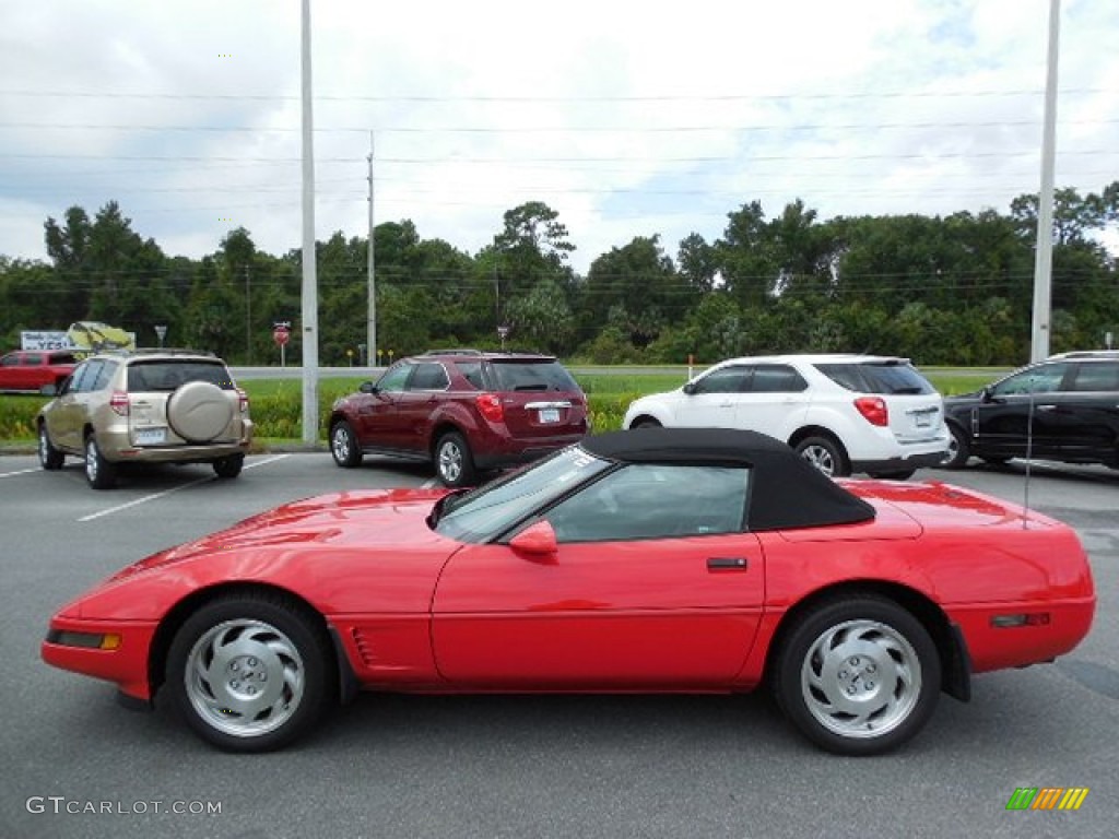 Torch Red 1995 Chevrolet Corvette Convertible Exterior Photo #86087917