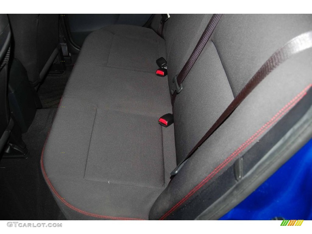 2008 Sentra SE-R - Sapphire Blue / SE-R Charcoal photo #14