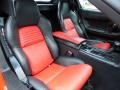 1995 Chevrolet Corvette Red Interior Front Seat Photo
