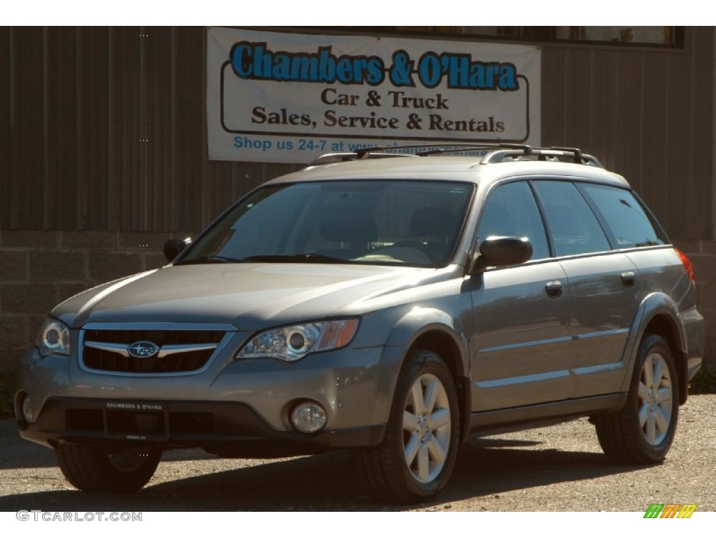 2009 Outback 2.5i Special Edition Wagon - Quartz Silver Metallic / Off Black photo #1