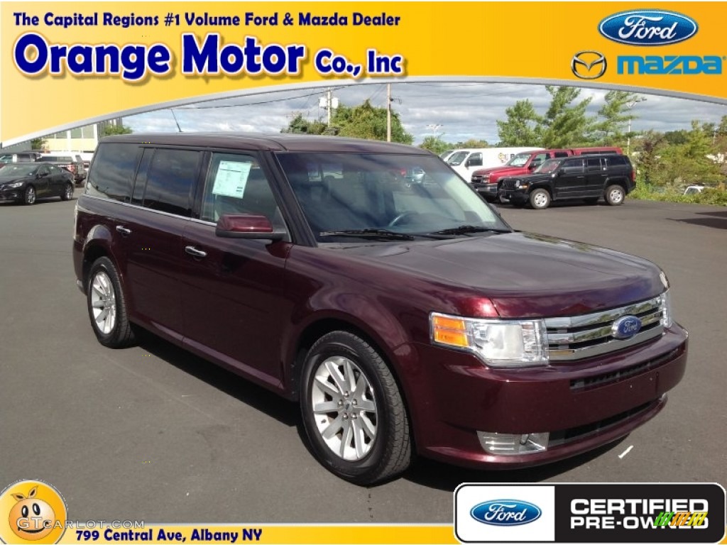 Bordeaux Reserve Red Metallic Ford Flex