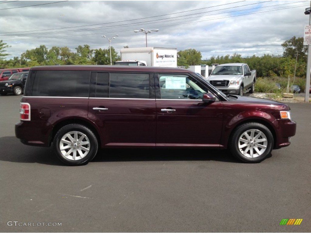 2011 Flex SEL AWD - Bordeaux Reserve Red Metallic / Charcoal Black photo #8