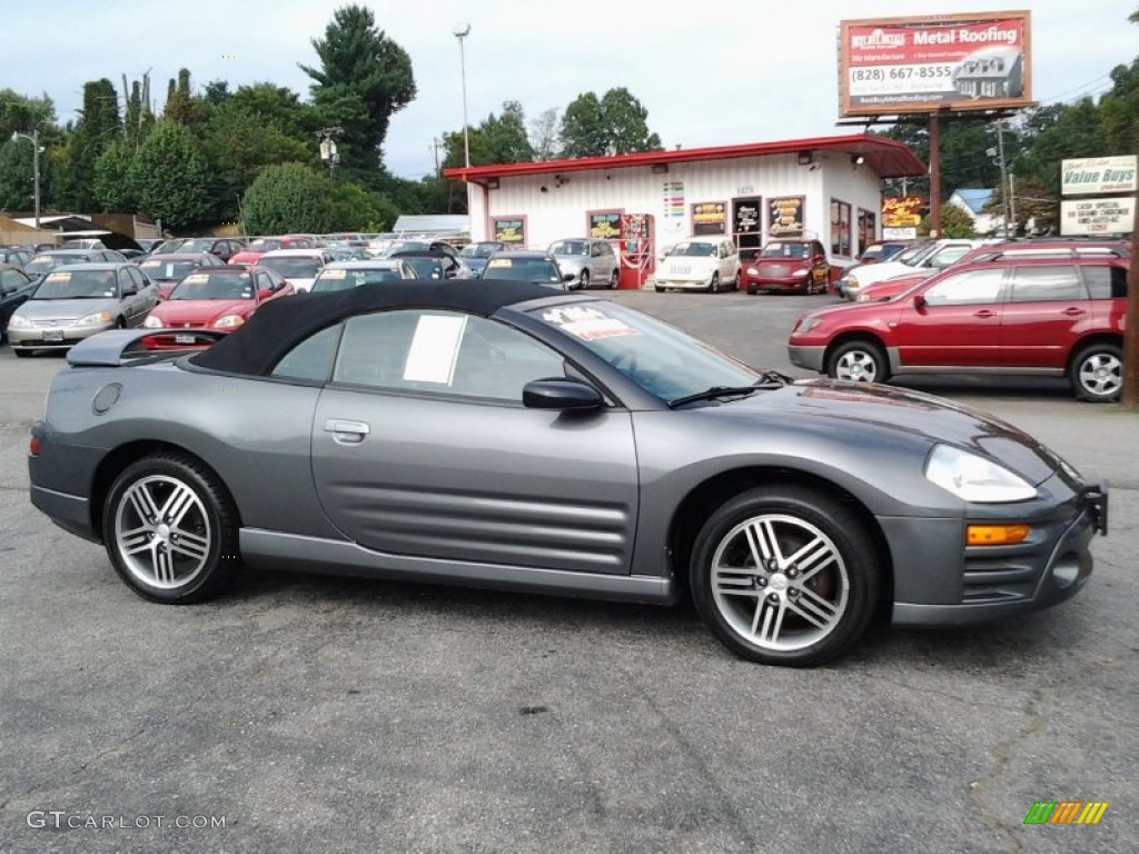 2003 Eclipse Spyder GTS - Titanium Pearl / Midnight photo #2