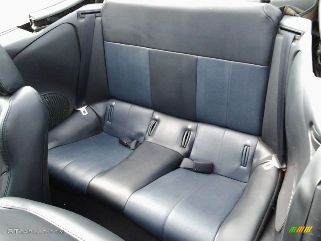 2003 Mitsubishi Eclipse Spyder GTS Rear Seat Photos