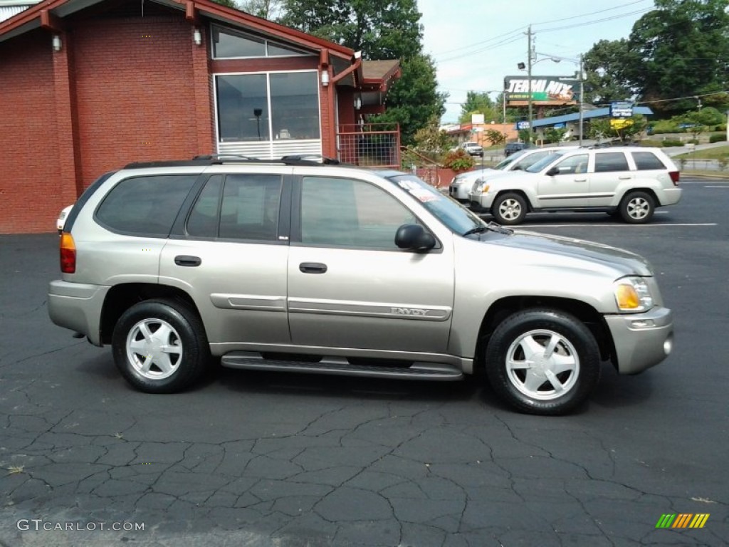 Sandalwood Metallic 2003 GMC Envoy SLE 4x4 Exterior Photo #86089695