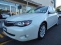 Satin White Pearl 2010 Subaru Impreza 2.5i Premium Wagon
