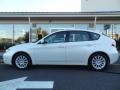 Satin White Pearl - Impreza 2.5i Premium Wagon Photo No. 2