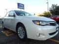Satin White Pearl - Impreza 2.5i Premium Wagon Photo No. 8