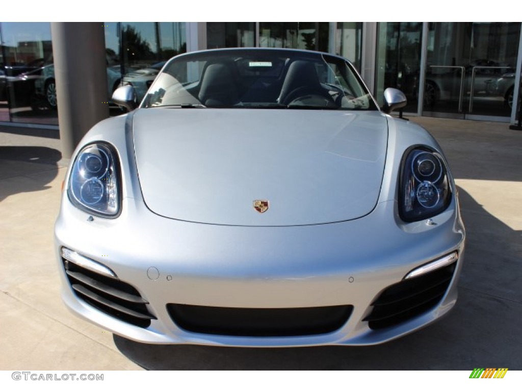 Rhodium Silver Metallic 2014 Porsche Boxster S Exterior Photo #86090119