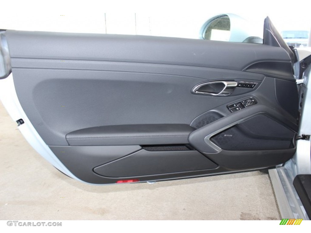 2014 Porsche Boxster S Black Door Panel Photo #86090310