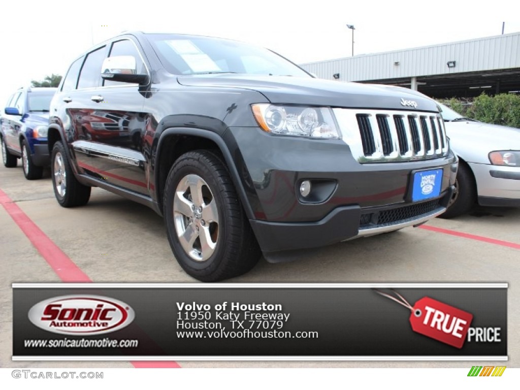 2011 Grand Cherokee Limited 4x4 - Mineral Gray Metallic / Black photo #1