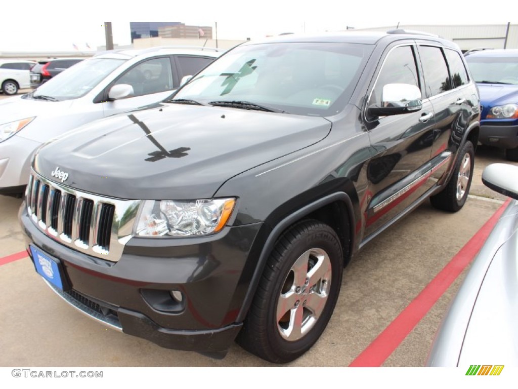 2011 Grand Cherokee Limited 4x4 - Mineral Gray Metallic / Black photo #3