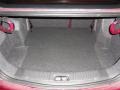 2011 Ford Fiesta Plum/Charcoal Black Leather Interior Trunk Photo