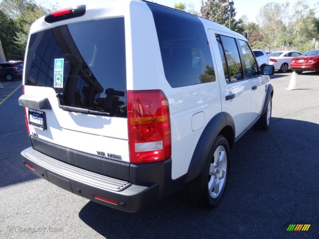 2006 LR3 V8 HSE - Chawton White / Black photo #3