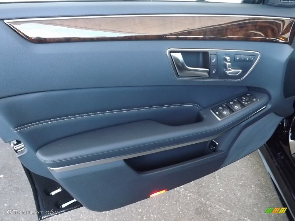 2014 E 350 4Matic Sedan - Black / Black photo #12