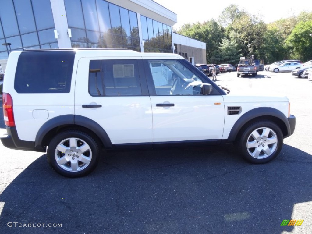 2006 LR3 V8 HSE - Chawton White / Black photo #27