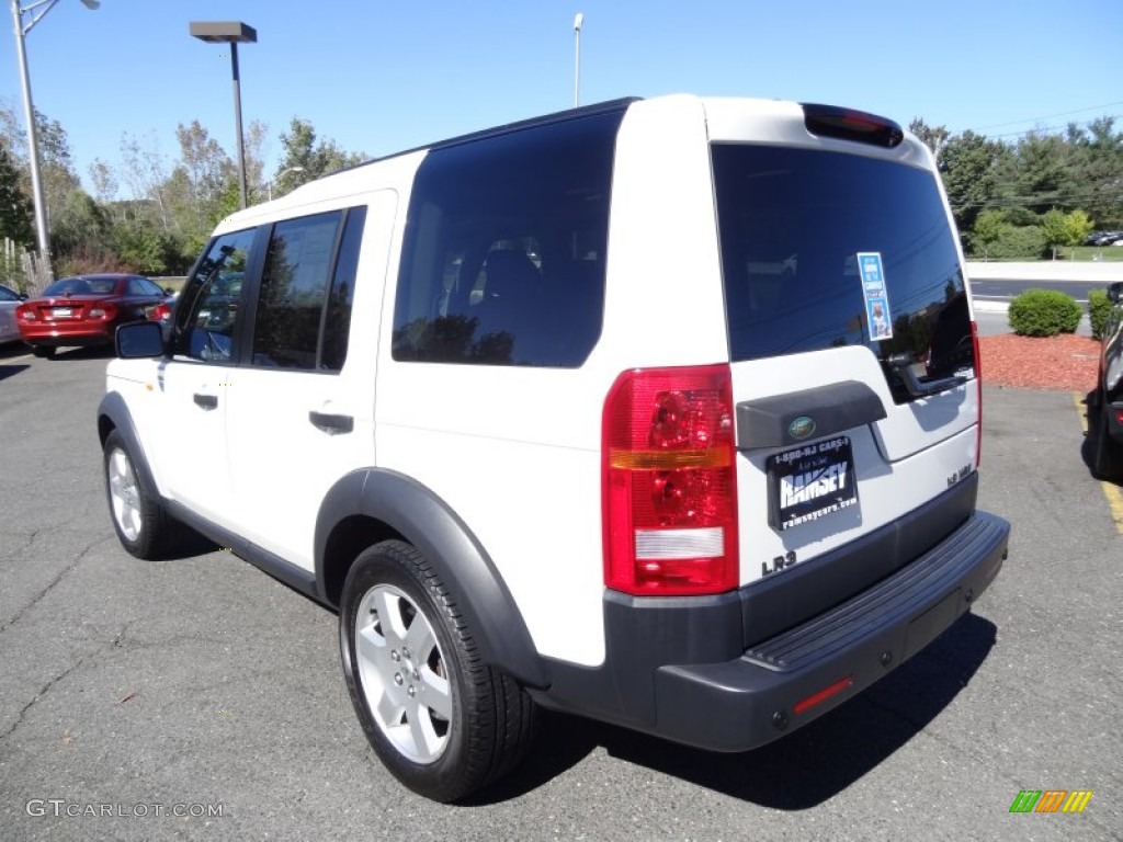 2006 LR3 V8 HSE - Chawton White / Black photo #32