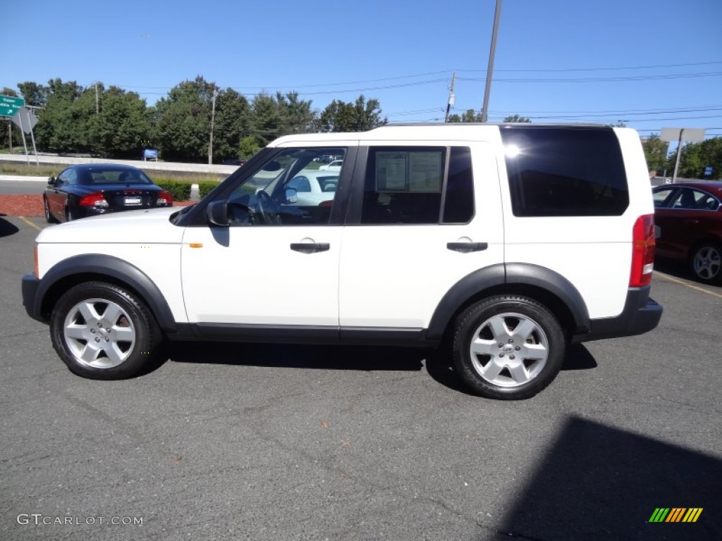 2006 LR3 V8 HSE - Chawton White / Black photo #33