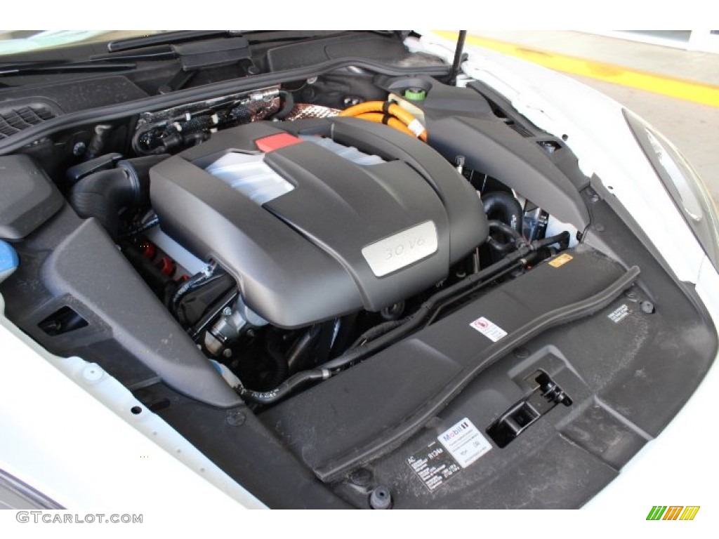 2014 Porsche Cayenne S Hybrid 3.0 Liter DFI Supercharged DOHC 24-Valve VVT V6 Gasoline/Electric Parallel Full Hybrid Engine Photo #86093311
