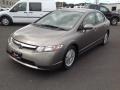Galaxy Gray Metallic - Civic Hybrid Sedan Photo No. 3