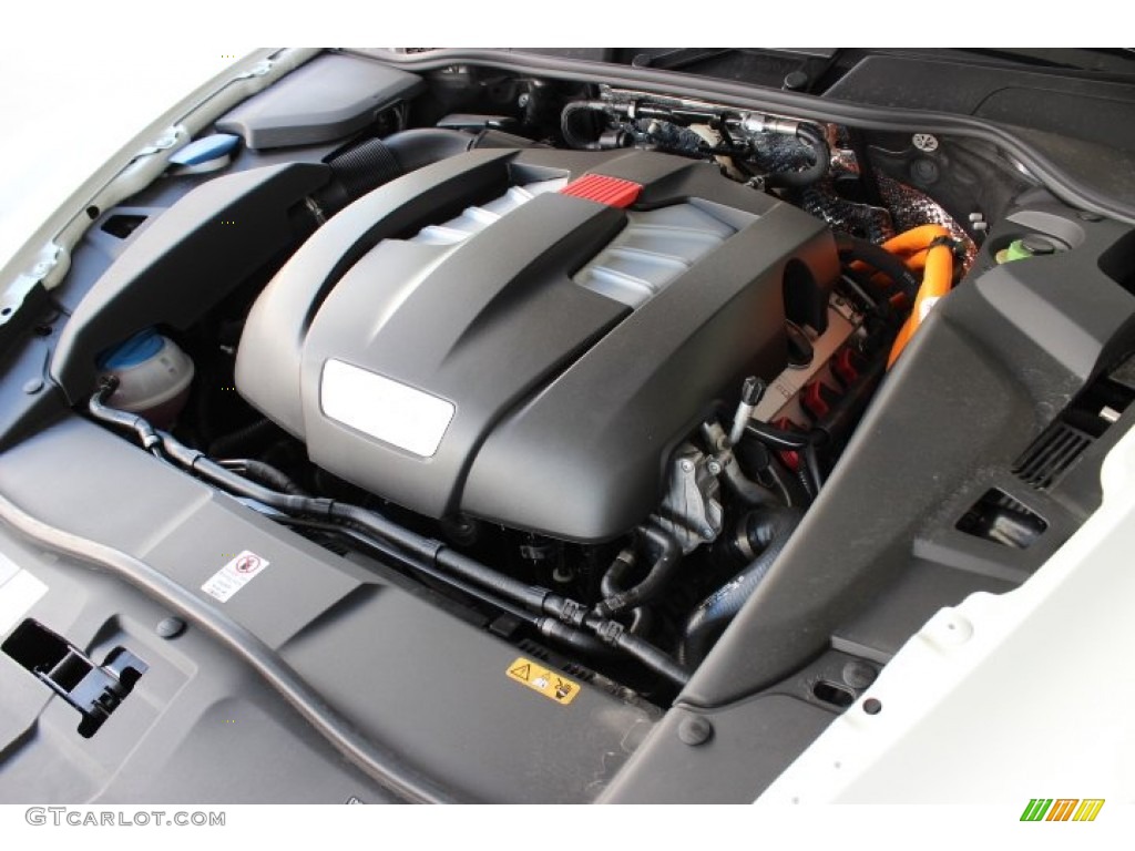 2014 Porsche Cayenne S Hybrid 3.0 Liter DFI Supercharged DOHC 24-Valve VVT V6 Gasoline/Electric Parallel Full Hybrid Engine Photo #86093335